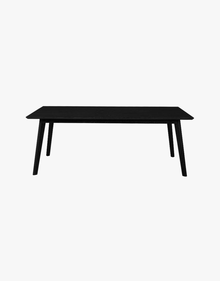 Spisebord svart - 100x200x75 cm svart - 1