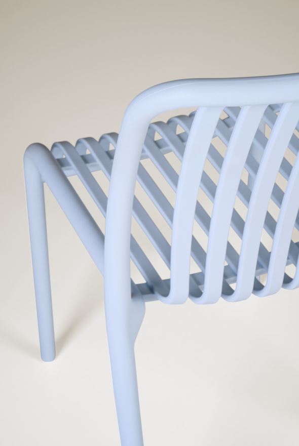 Hagestol lys blå - 3