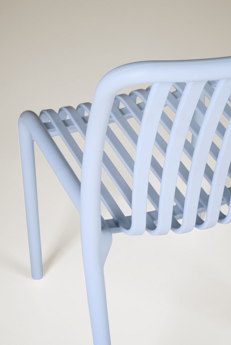 Hagestol lys blå - 3