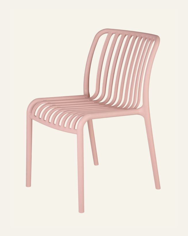 Hagestol pudderrosa - 47x58x80 cm pudderrosa - 1