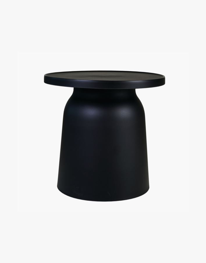 Hagebord svart - 47x47x47 cm ø47 svart - 1