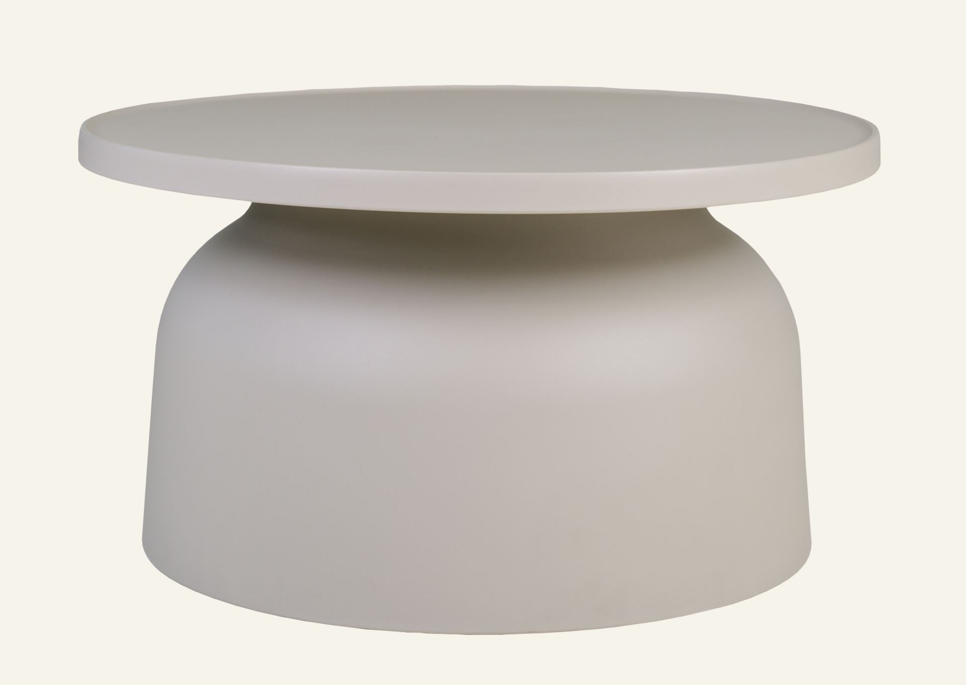 Hagebord sand - 67x67x36 cm ø67 sand - 1