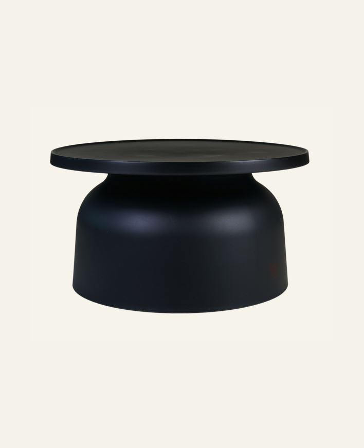 Hagebord svart - 67x67x36 cm ø67 svart - 1