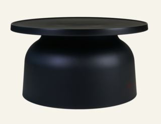 Forms & Objects Vito Hagebord Svart 67x67x36 cm ø67