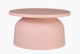 Forms & Objects Vito Hagebord Pudderrosa 67x67x36 cm ø67