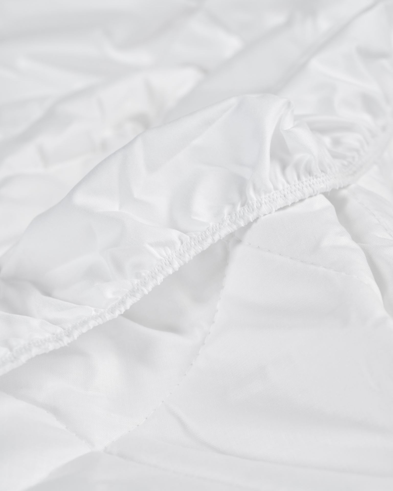 Madrassbeskytter hvit - 2