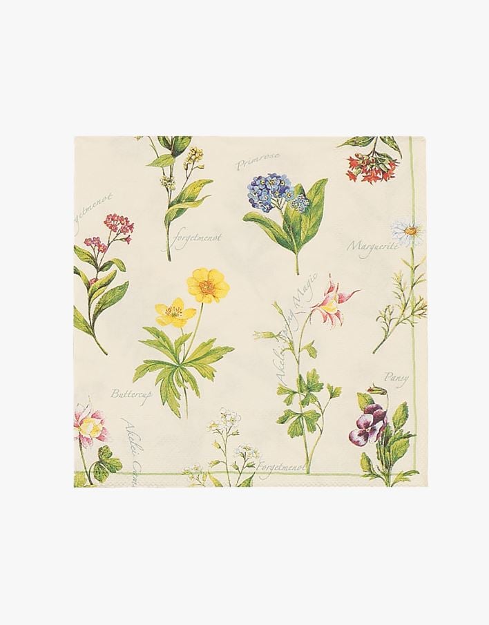 Papirservietter multi - 33x33 cm multi - 1