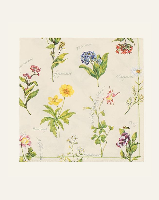 Papirservietter multi - 33x33 cm multi - 1