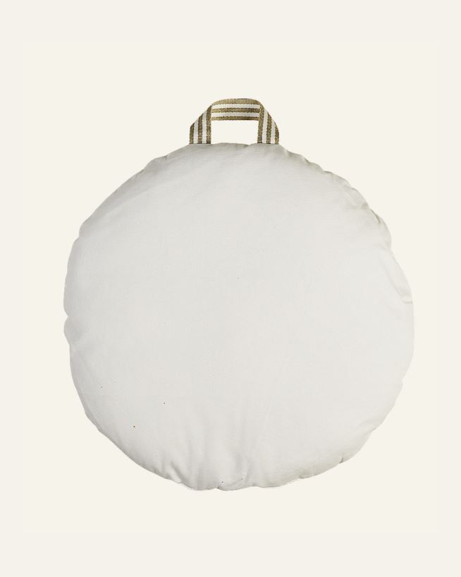 Sittepute hvit - 50x50x7 cm ø 50 hvit - 1