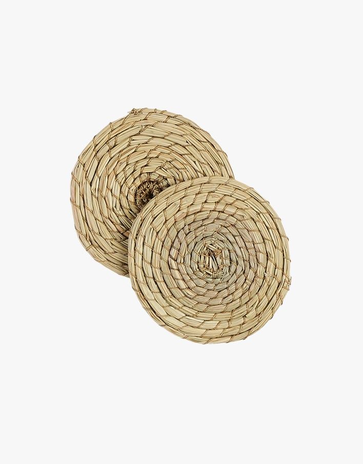 Drikkebrikke natur - ø10 natur - 1