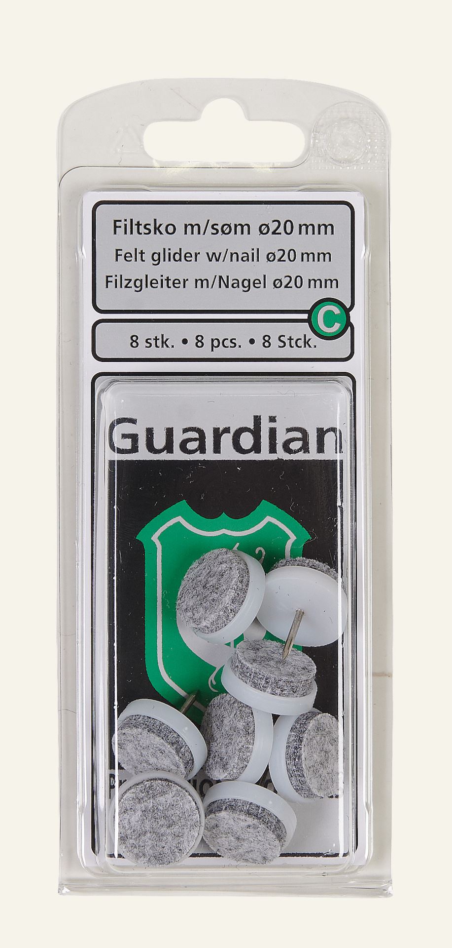 Guardian 8 Pk Filt Sko Hvit Kid guardian-8-pk-filt-sko-hvit-kid