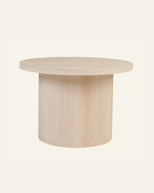 Sofabord natur - 60x60x41 cm ø60 natur - 1