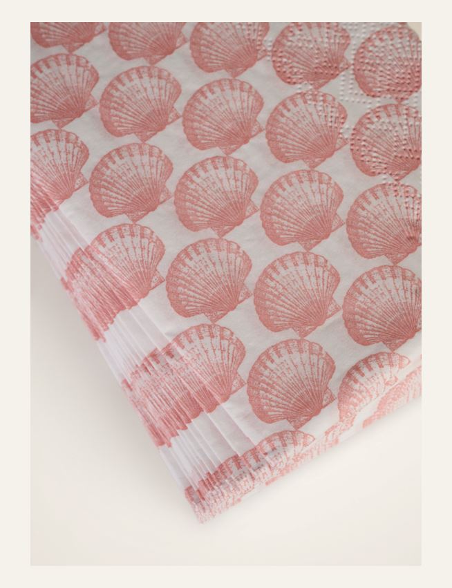 Buffet papirservietter rosa - 2