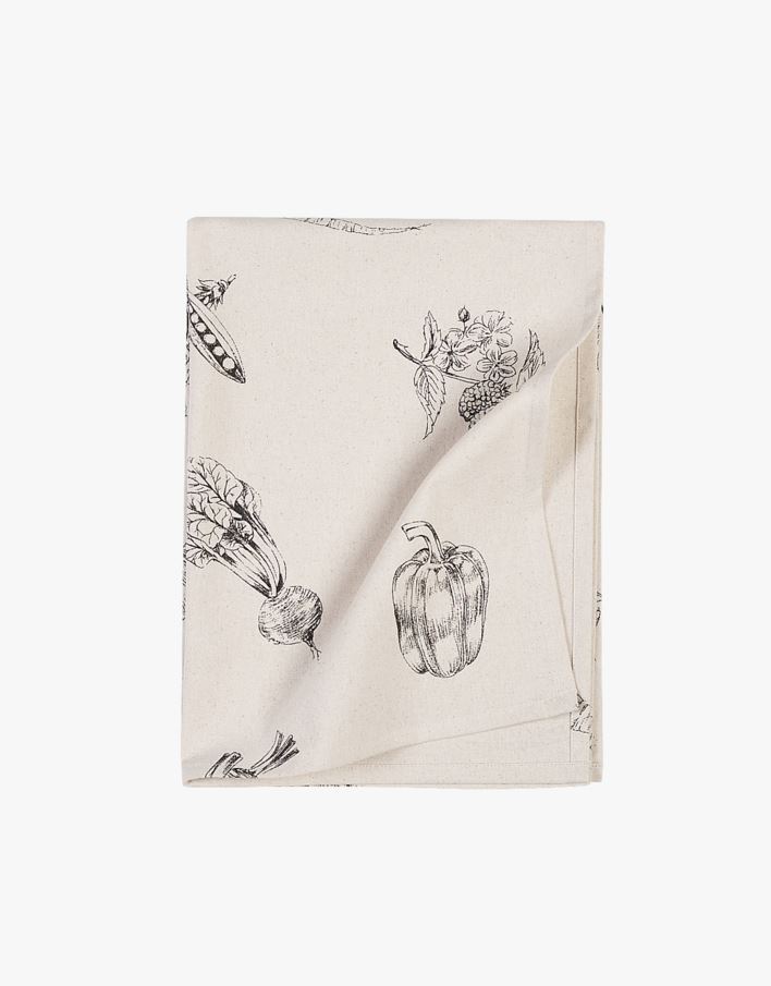 Kjøkkenhåndkle natur - 47x70 cm natur - 1