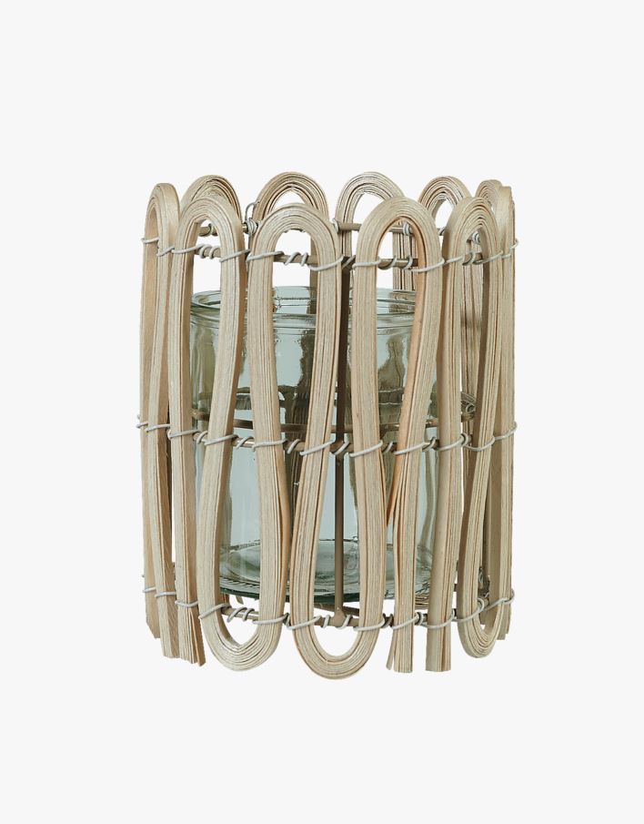 Telysholder natur - 13,5x13,5x16,5 cm natur - 1