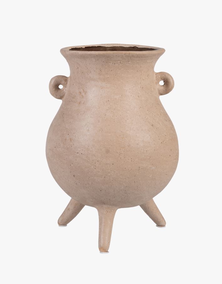 Vase beige - 16x16x21,5 cm beige - 1