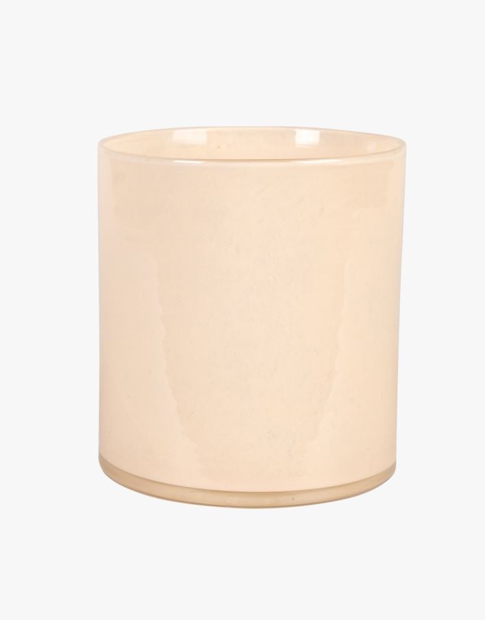 Telysholder lys beige - 8,5x8,5x9,5 cm lys beige - 1