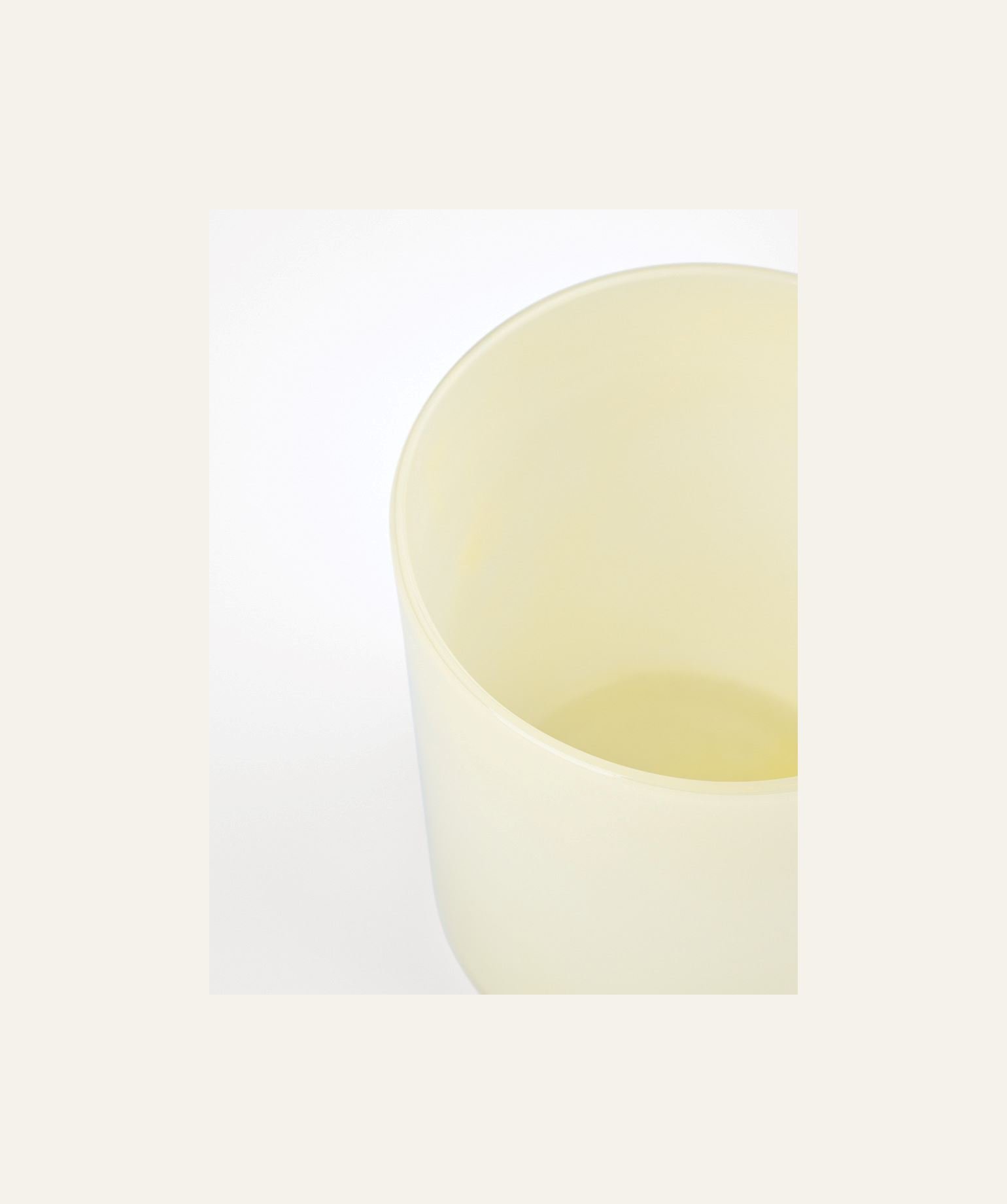 Telysholder lys gul - 2