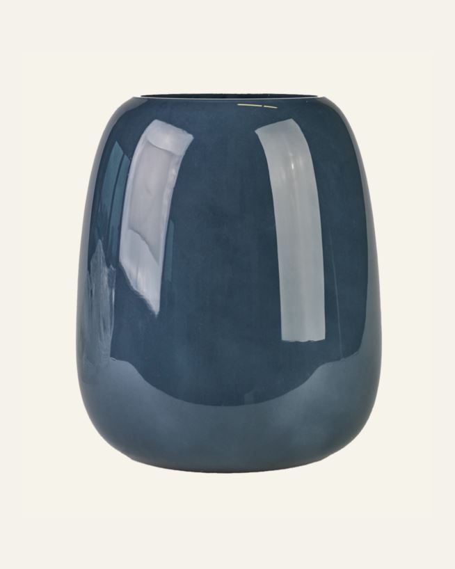 Vase blå - 22,5x22,5x26 cm blå - 1