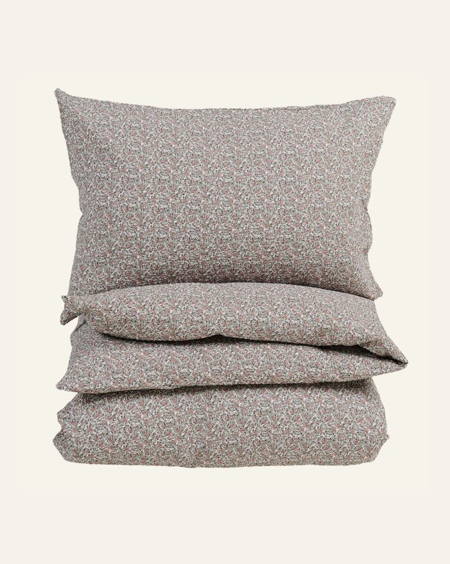 Krepp sengesett multi rosa - 140x200 cm multi rosa - 1