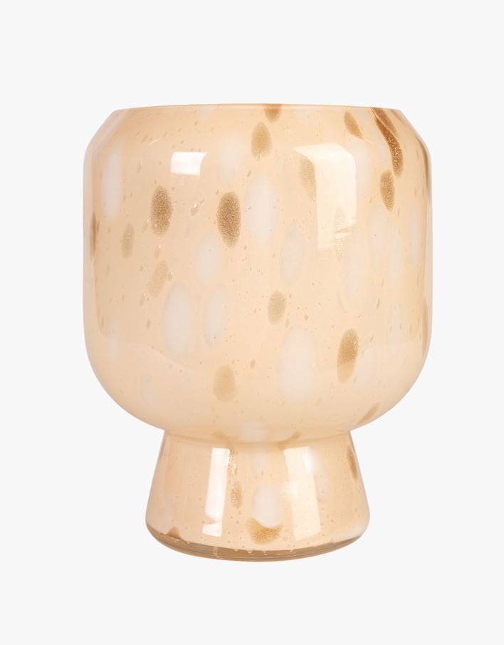 Vase lys beige - 17x17x21 cm lys beige - 1