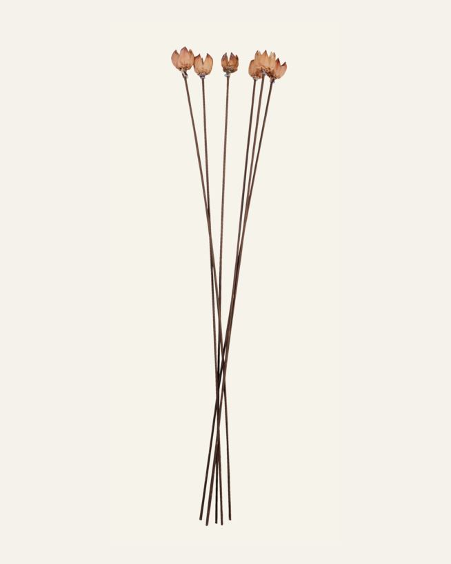 Tørkede blomster natur - 60 cm natur - 1