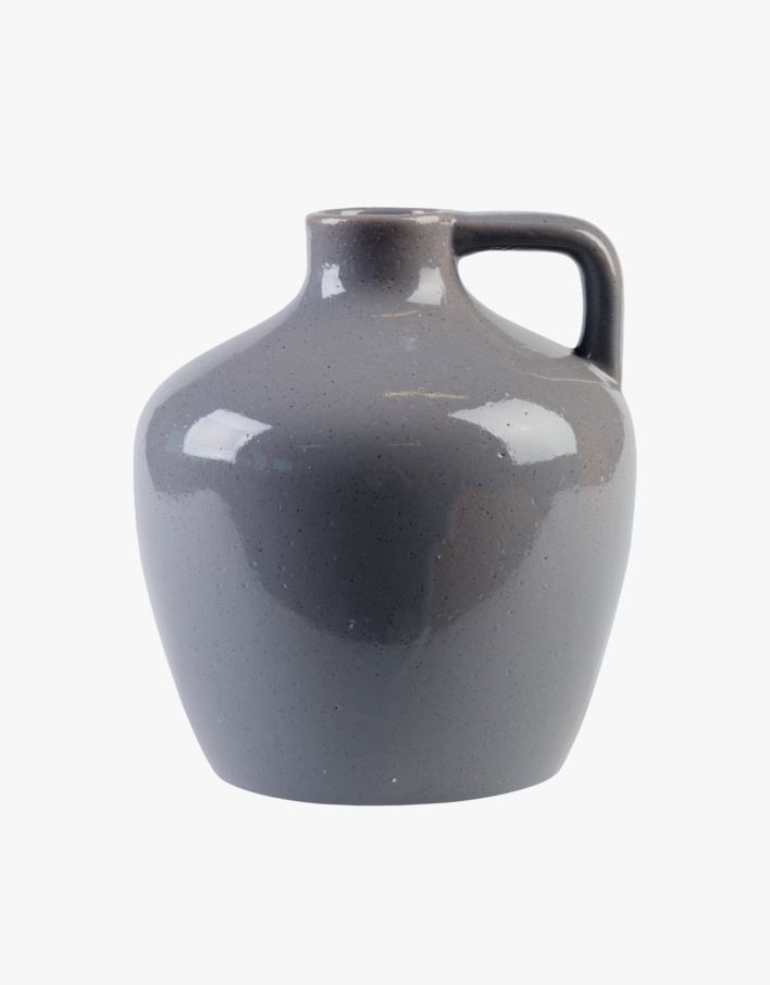 Vase gråblå - 13,1x13,1x15 cm gråblå - 1