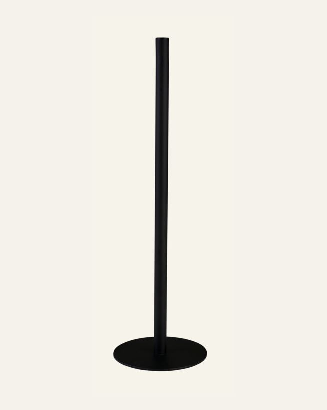 Lysestake svart - 18x18x80 cm svart - 1