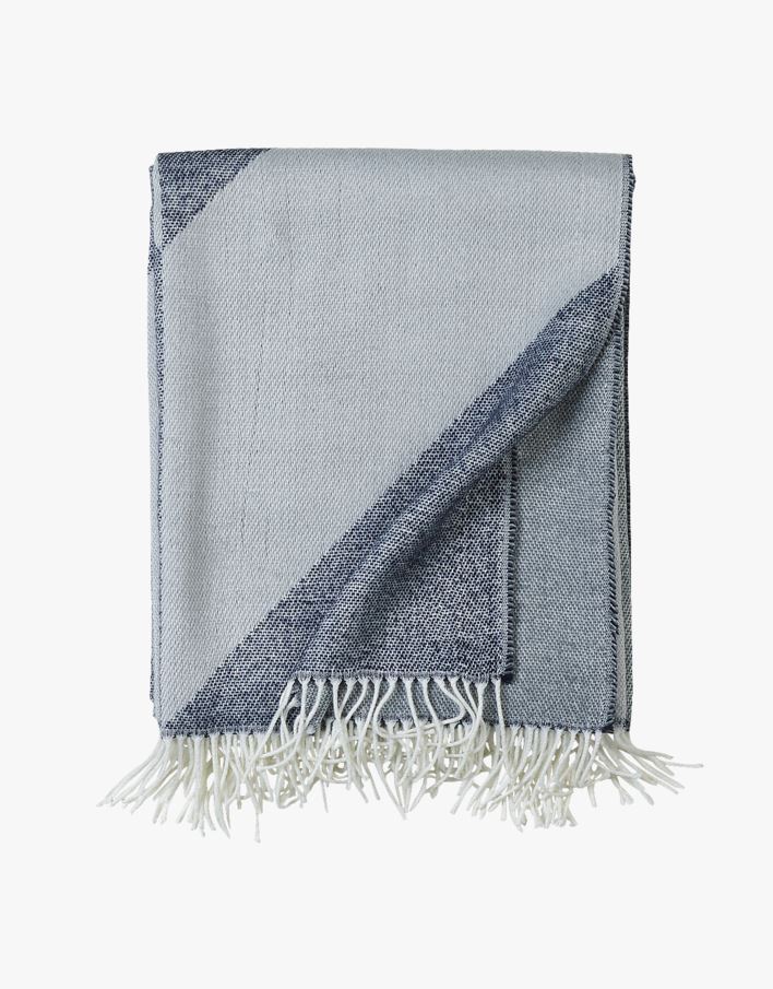 Pledd blå - 130x170 cm blå - 1