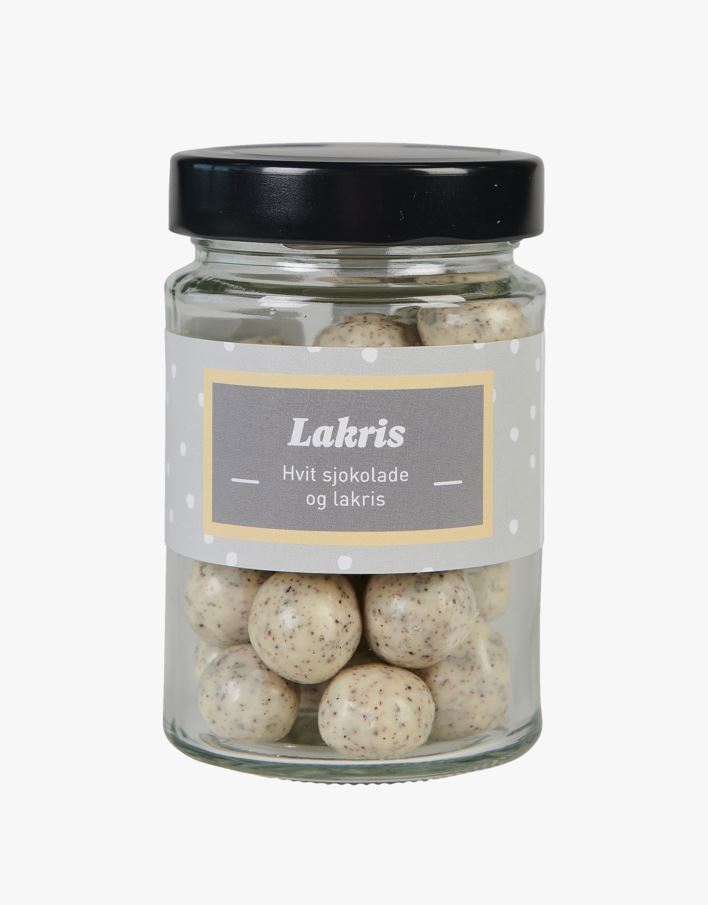 M/hvitsjokolade og lakris gul - 7x7x11,5 cm gul - 1