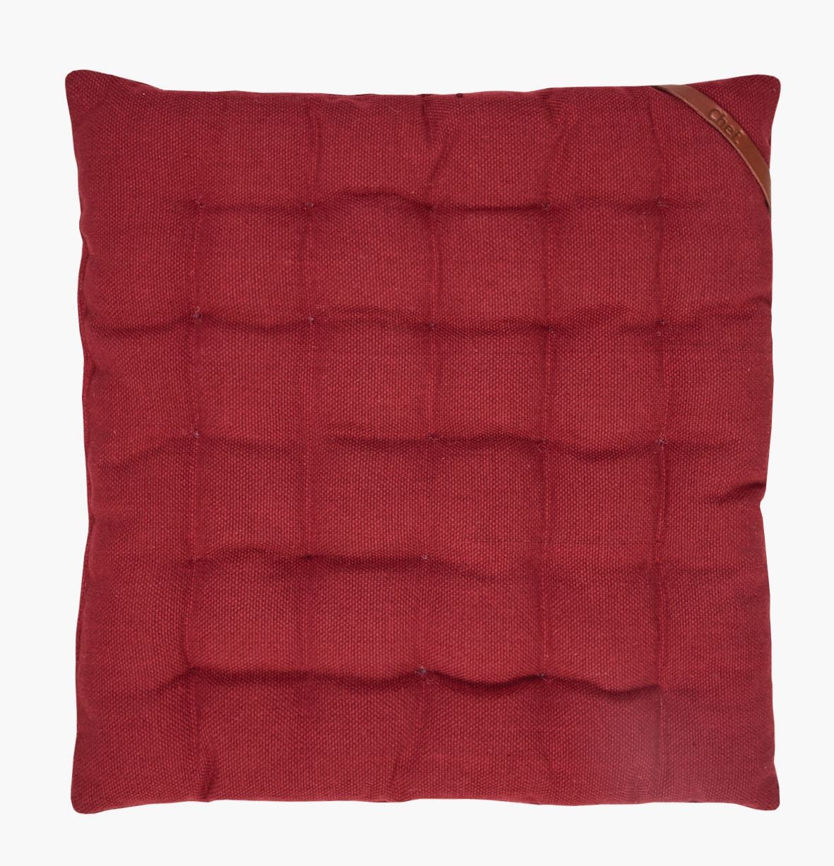 Stolpute rød - 40x40x4 cm rød - 1