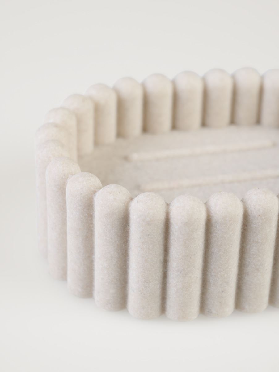 Såpekopp beige - 11,5x8,5x4 cm beige - 1