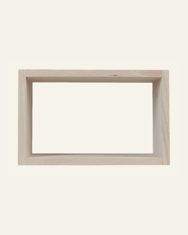 Hylle lys natur - 30x15x19 cm lys natur - 1