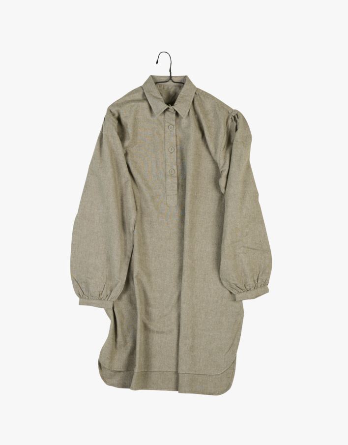 Nattskjorte olivengrønn - L/XL olivengrønn - 1