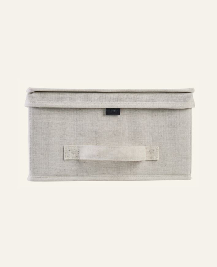 Oppbevaringsboks lys natur - 30x30x16 cm lys natur - 1