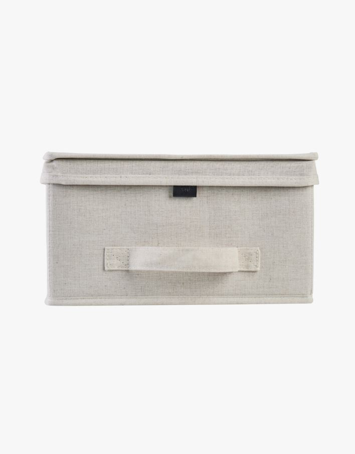 Oppbevaringsboks lys natur - 30x30x16 cm lys natur - 1