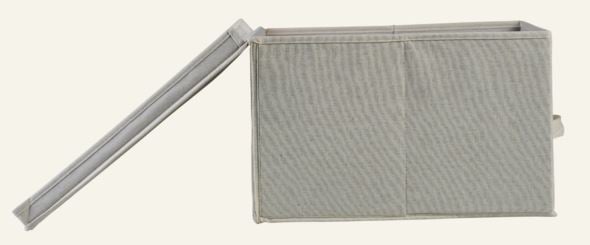 Oppbevaringsboks lys natur - 6