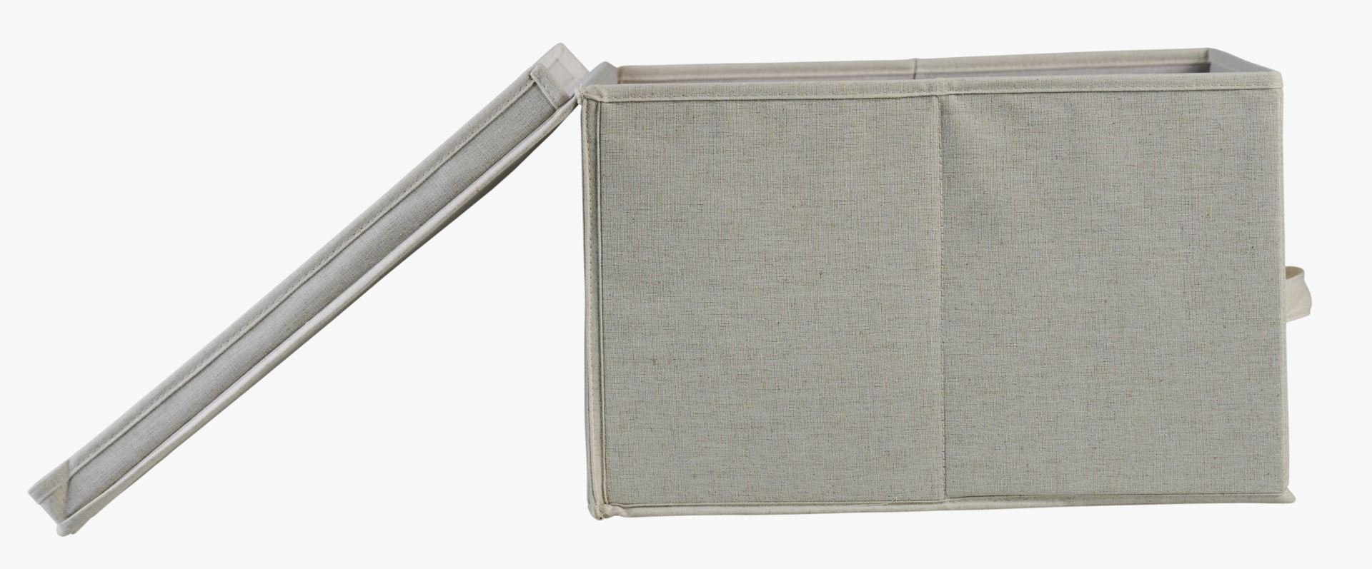 Oppbevaringsboks lys natur - 6