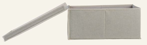 Oppbevaringsboks lys natur - 7