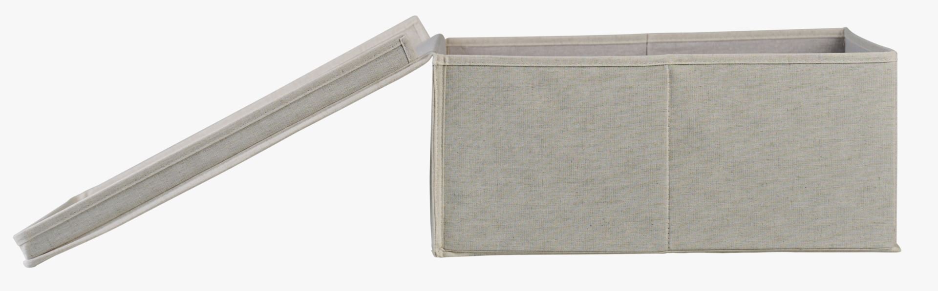 Oppbevaringsboks lys natur - 7