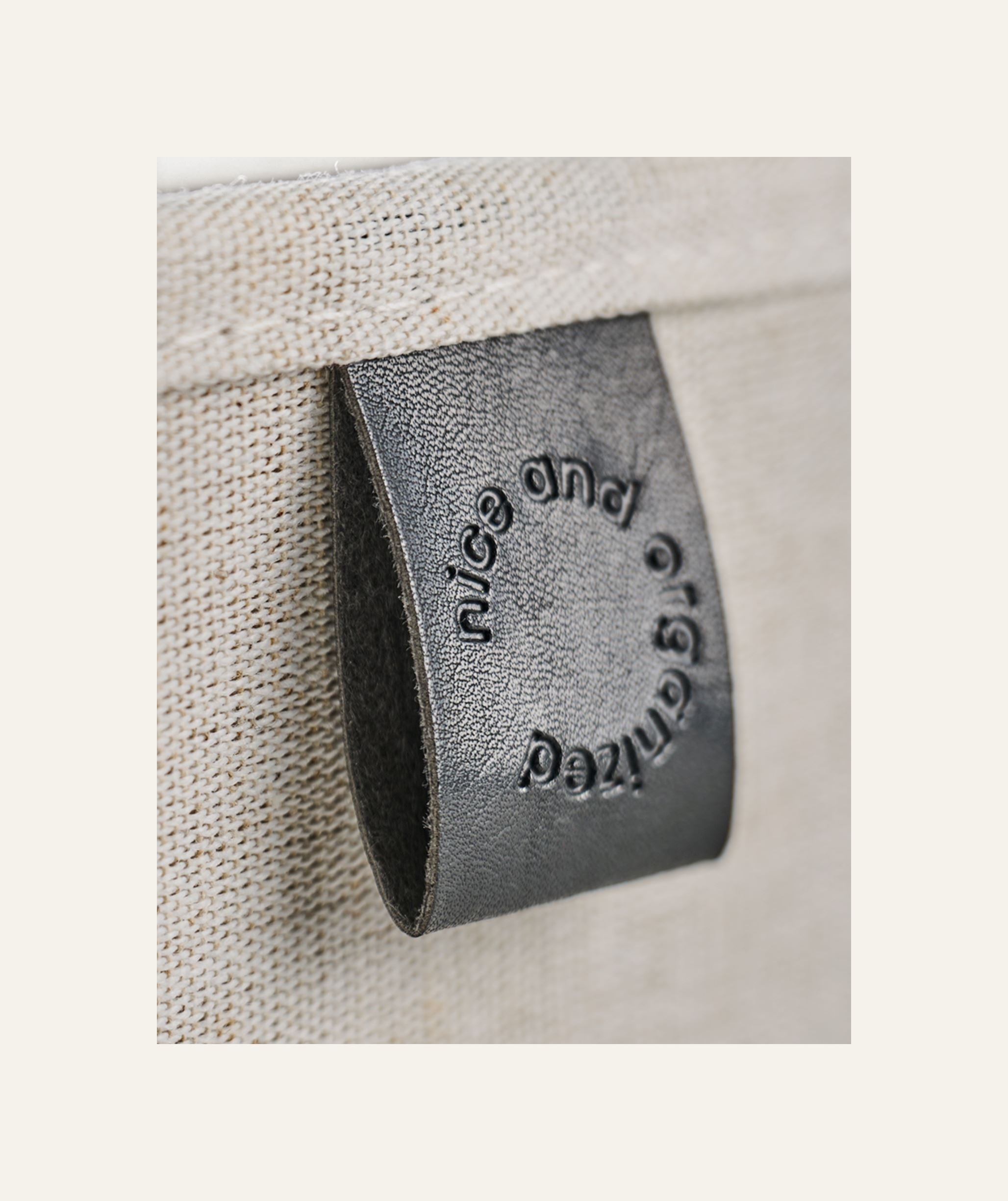 Organiseringsboks lys natur - 5