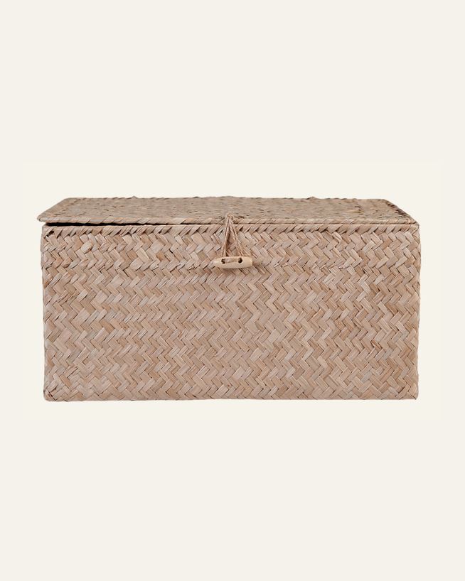 Oppbevaringskurv natur - 31x18x15 cm natur - 1