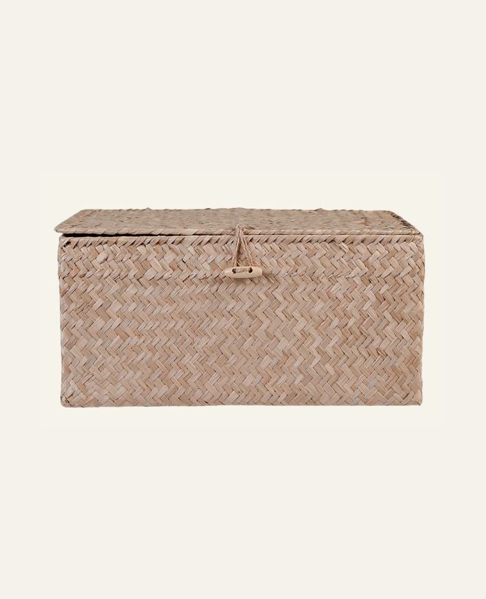 Oppbevaringskurv natur - 31x18x15 cm natur - 1