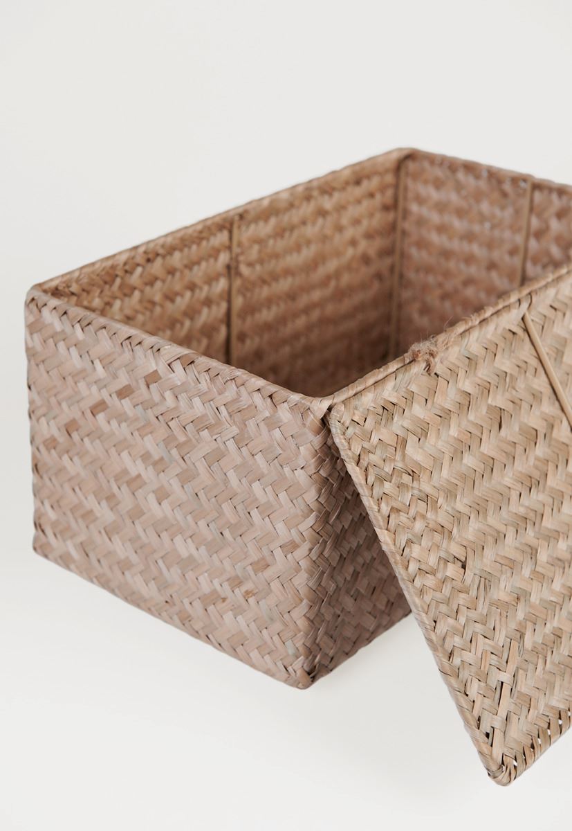 Oppbevaringskurv natur - 7