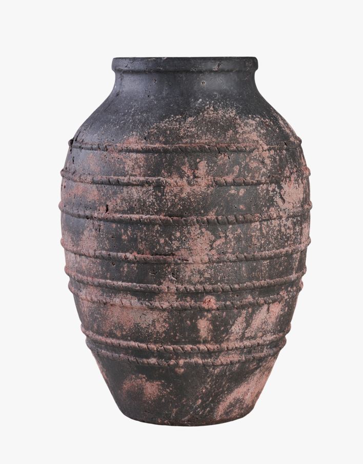 Krukke multi grå - 37x37x51,5 cm multi grå - 1