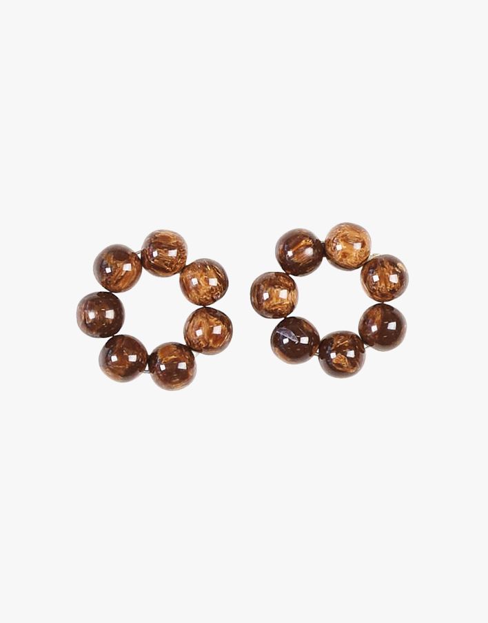 2 pk serviettringer brun - ø 6,5 brun - 1