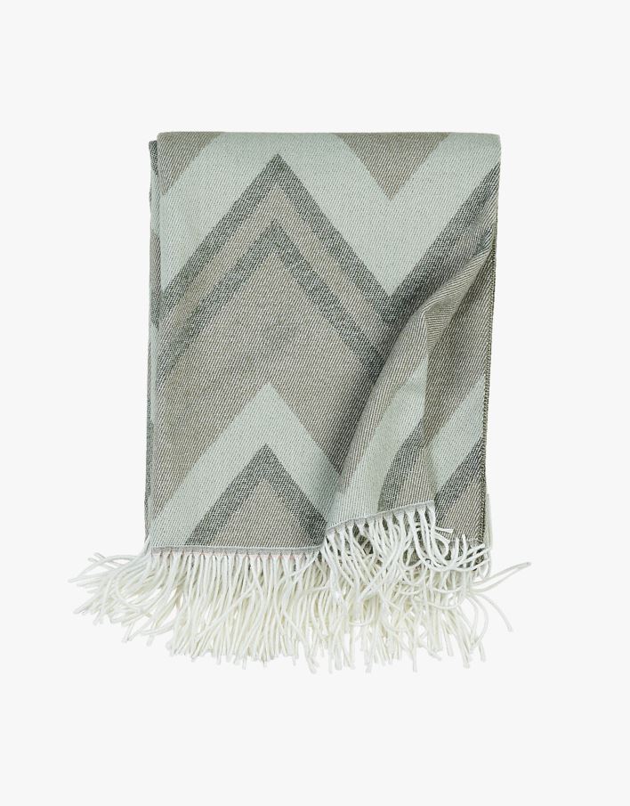 Pledd multi grønn - 130x170 cm multi grønn - 1