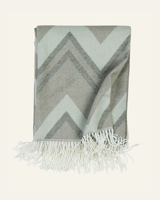 Pledd multi grønn - 130x170 cm multi grønn - 1