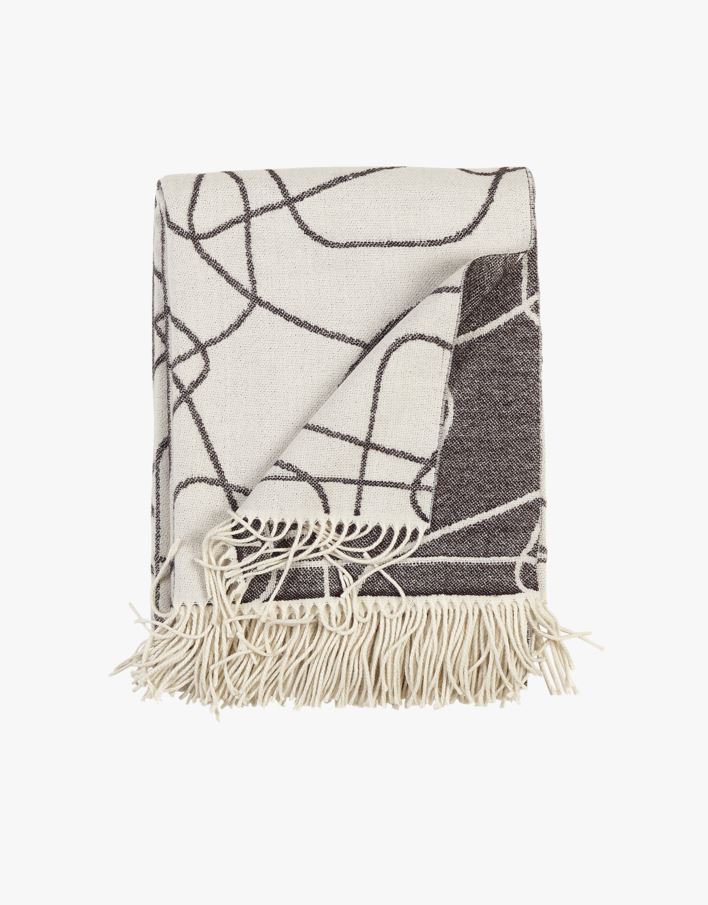 Pledd svart - 130x170 cm svart - 1