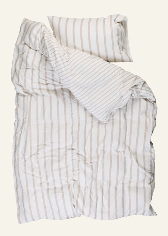 Flanell sengesett              sand - 3